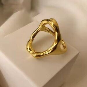 14K Gold Filled Circle Ring